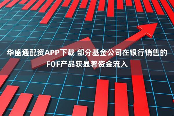 华盛通配资APP下载 部分基金公司在银行销售的FOF产品获显著资金流入